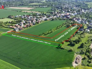 Prodej pozemku pro bydlení, Olomouc - Droždín, 12597 m2