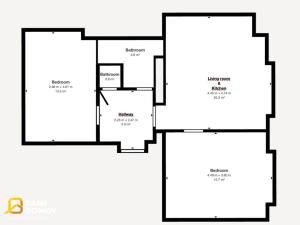 Prodej bytu 3+kk, Zlín, třída Tomáše Bati, 54 m2