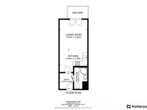 Pronájem bytu 1+kk, Praha - Letňany, Štanderova, 32 m2