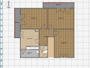Pronájem bytu 3+1, Vranová, 72 m2