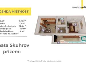 Prodej chaty, Skuhrov, 67 m2