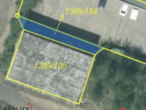 Prodej komerčního pozemku, Plzeň - Božkov, 2360 m2