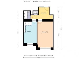 Pronájem bytu 2+kk, Praha - Nusle, K podjezdu, 50 m2