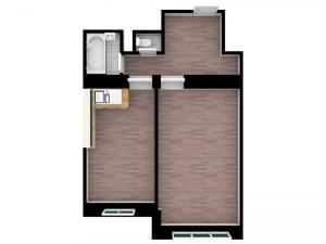 Pronájem bytu 2+kk, Praha - Nusle, K podjezdu, 50 m2