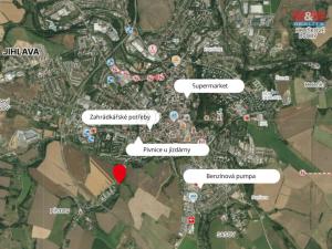 Prodej zahrady, Jihlava, Telečská, 533 m2