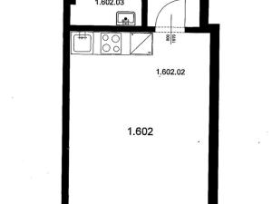 Pronájem bytu 1+kk, Olomouc, Wolkerova, 33 m2