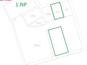 Pronájem bytu 4+1, Kladno, Hajnova, 114 m2