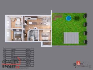 Prodej bytu 4+kk, Vochov, 81 m2