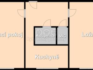 Pronájem bytu 2+1, Ostrava - Hrabůvka, U Lesa, 52 m2