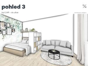 Pronájem bytu 1+1, Pardubice, Ve Lhotkách, 45 m2