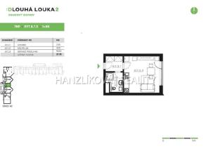 Pronájem bytu 1+kk, České Budějovice - České Budějovice 2, Volejbalistů, 28 m2