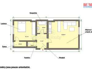 Pronájem bytu 2+kk, Mariánské Lázně - Úšovice, U Zastávky, 66 m2