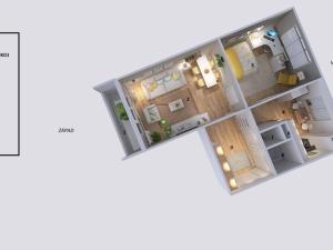 Prodej bytu 2+1, Praha - Vokovice, Tuniská, 52 m2