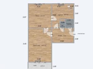 Prodej bytu 2+1, Praha - Vokovice, Tuniská, 52 m2