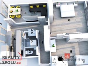 Prodej bytu 3+1, Opočno, Dobrušská, 70 m2