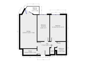 Pronájem bytu 3+kk, Praha - Letňany, Terezínská, 71 m2