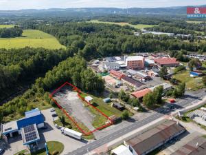 Pronájem komerčního pozemku, Chodov, Horní, 2200 m2
