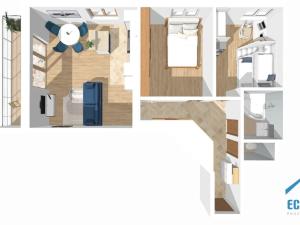 Pronájem bytu 3+kk, Praha - Libeň, Krejčího, 78 m2