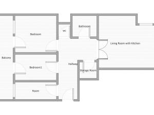 Pronájem bytu 4+kk, Praha - Kunratice, V Zeleném údolí, 100 m2