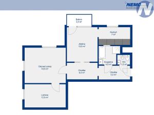 Prodej bytu 3+1, Lhenice, Sídliště SNP, 74 m2