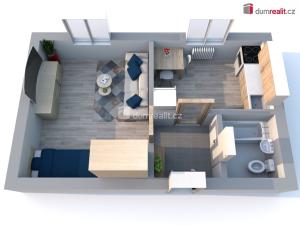 Pronájem bytu 1+1, Neratovice, Školní, 30 m2