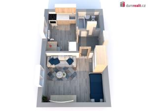 Pronájem bytu 1+1, Neratovice, Školní, 30 m2