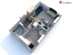 Pronájem bytu 1+1, Neratovice, Školní, 30 m2
