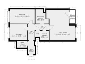 Pronájem bytu 3+kk, Praha - Chodov, Brandlova, 75 m2