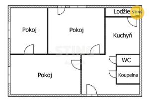 Prodej bytu 3+1, Frýdek-Místek, M. Chasáka, 56 m2