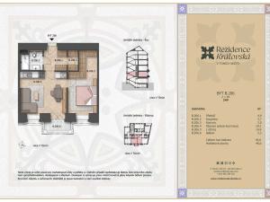 Prodej bytu 2+kk, Praha - Nové Město, V tůních, 46 m2