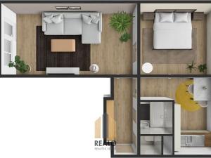 Prodej bytu 2+1, Jihlava, Riegrova, 56 m2