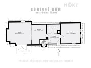 Prodej rodinného domu, Zruč nad Sázavou, 75 m2