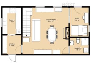 Prodej rodinného domu, Rožmitál na Šumavě, Jistebník, 105 m2