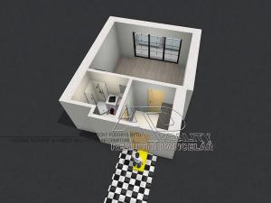 Pronájem bytu 1+kk, České Budějovice, Riegrova, 25 m2