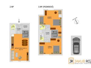 Prodej bytu 3+kk, Černý Důl, 89 m2