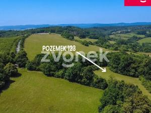 Prodej louky, Vizovice, Těchlov, 7426 m2