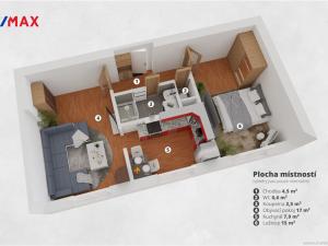 Pronájem bytu 2+1, Praha - Hloubětín, Zelenečská, 53 m2