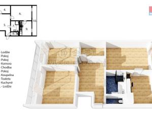 Prodej bytu 3+1, Příbram - Příbram VIII, Čechovská, 87 m2