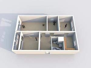 Prodej bytu 4+1, Jirkov, Smetanovy sady, 76 m2