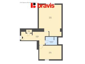 Prodej bytu 2+kk, Brno - Veveří, Bayerova, 60 m2