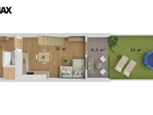 Prodej rodinného domu, Rudník, 84 m2