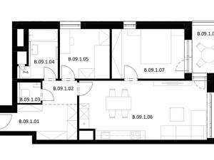 Prodej bytu 3+kk, Pardubice, Jozefa Gabčíka, 66 m2