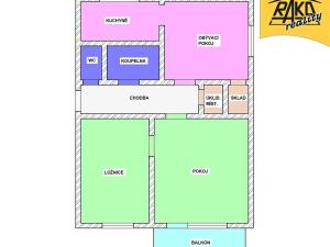 Pronájem bytu 3+1, Trutnov, Šípková, 68 m2