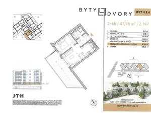 Prodej bytu 2+kk, České Budějovice, M. Horákové, 76 m2