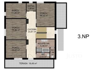 Prodej rodinného domu, Písek - Hradiště, Nová, 276 m2