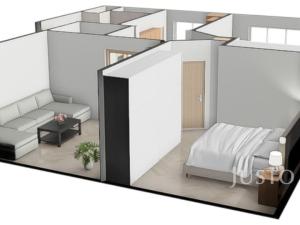 Prodej bytu 3+1, Písek - Budějovické Předměstí, Za Pazdernou, 74 m2