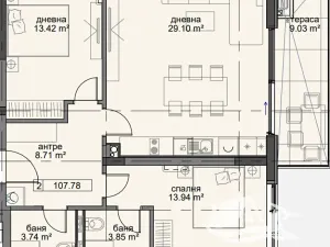Prodej bytu 3+kk, Ravda, Bulharsko, 101 m2