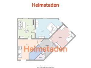 Pronájem bytu 3+1, Havířov - Město, Na Nábřeží, 74 m2