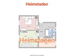 Pronájem bytu 2+1, Albrechtice, Kostelní, 56 m2