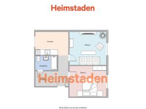 Pronájem bytu 2+1, Havířov - Město, Na Nábřeží, 56 m2